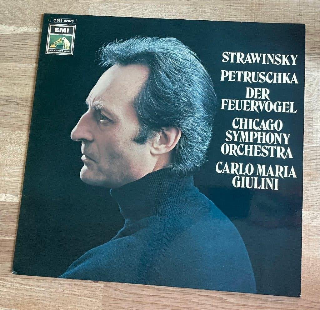 Strawinsky - Petruschka / Der Feuervogel - Giulini (EMI), Opera of Operette, Ophalen of Verzenden, Zo goed als nieuw, Romantiek