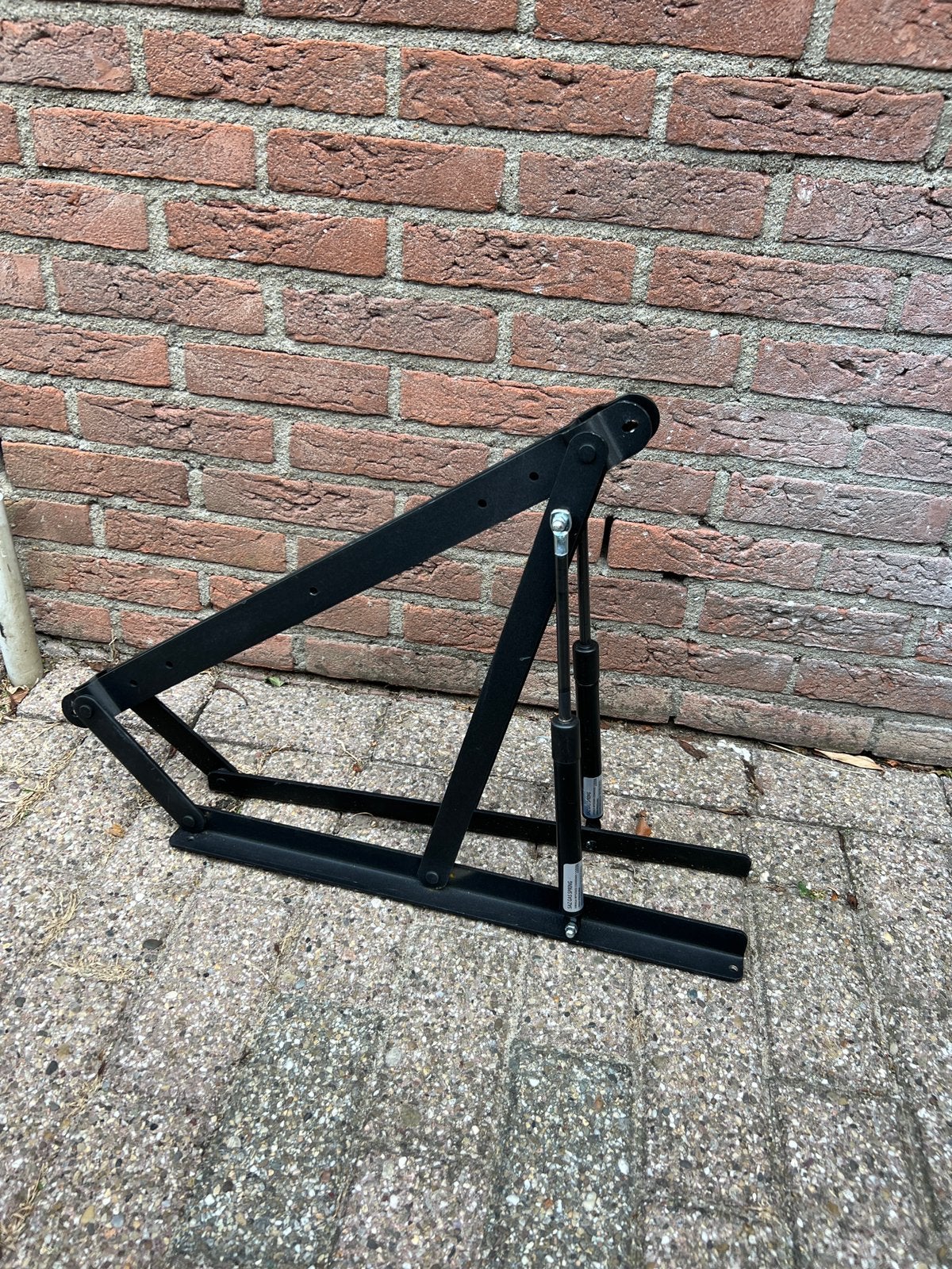 2x hefmechanisme met 1000N gasveren – bed/klep/opbergproject, Ophalen of Verzenden, Gebruikt