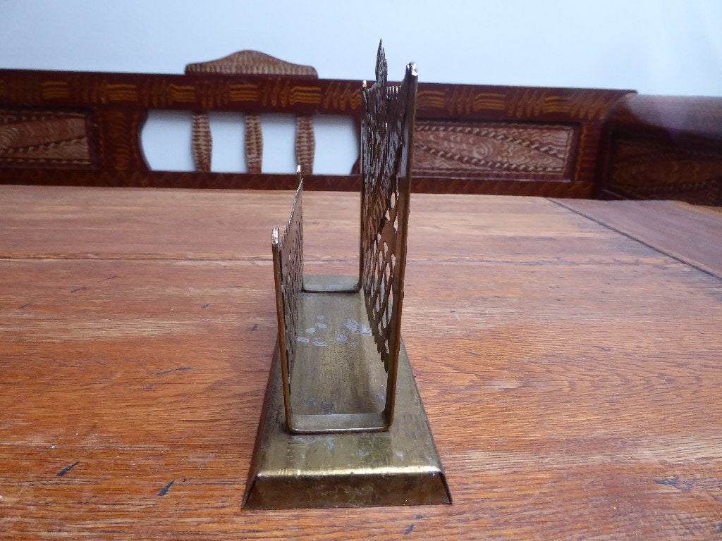 Vintage metalen brievenhouder, Ophalen of Verzenden