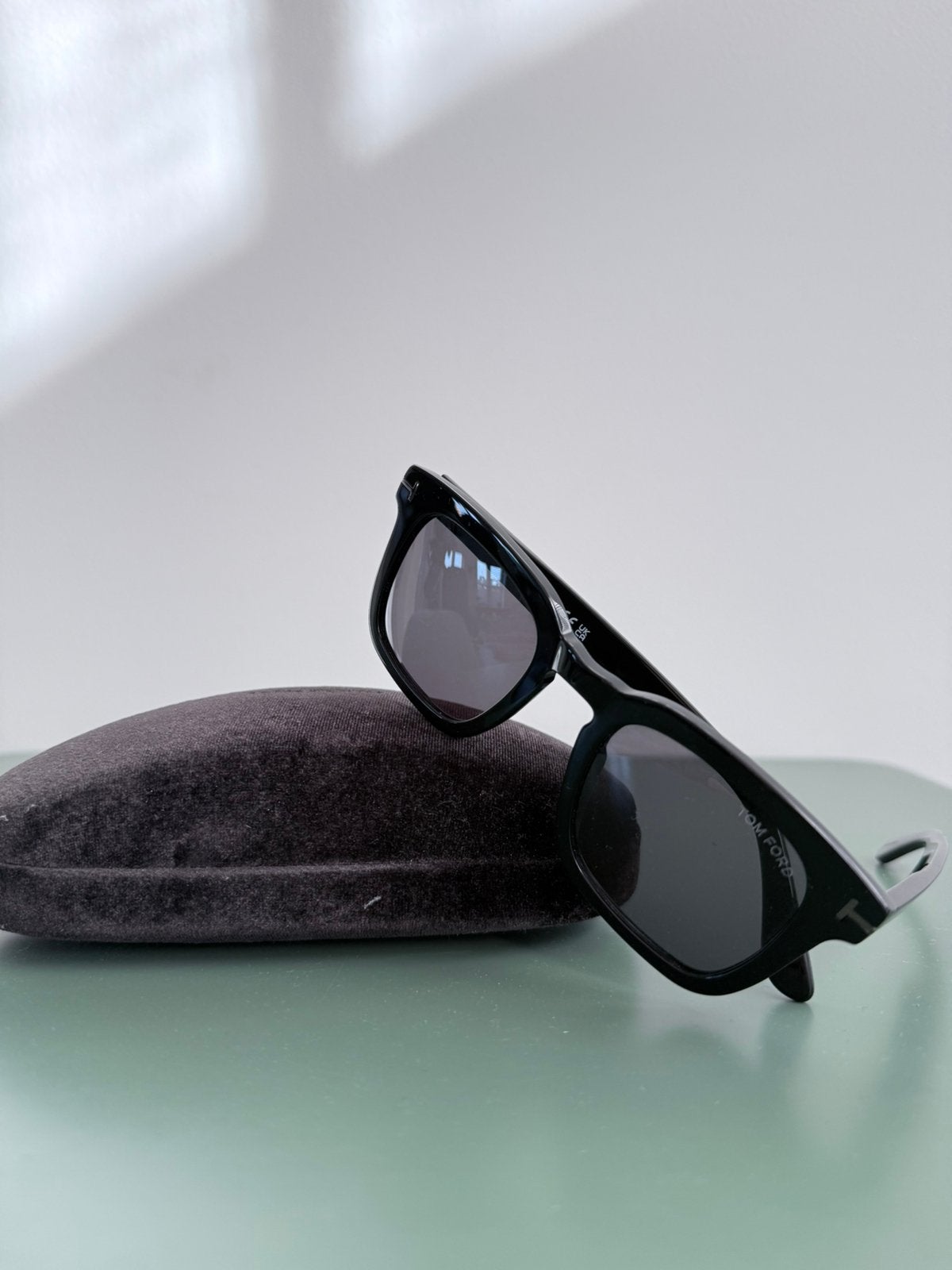 Tom Ford Dax TF751-N 01A 50-22, Ophalen of Verzenden, Zo goed als nieuw, Zwart, Overige merken