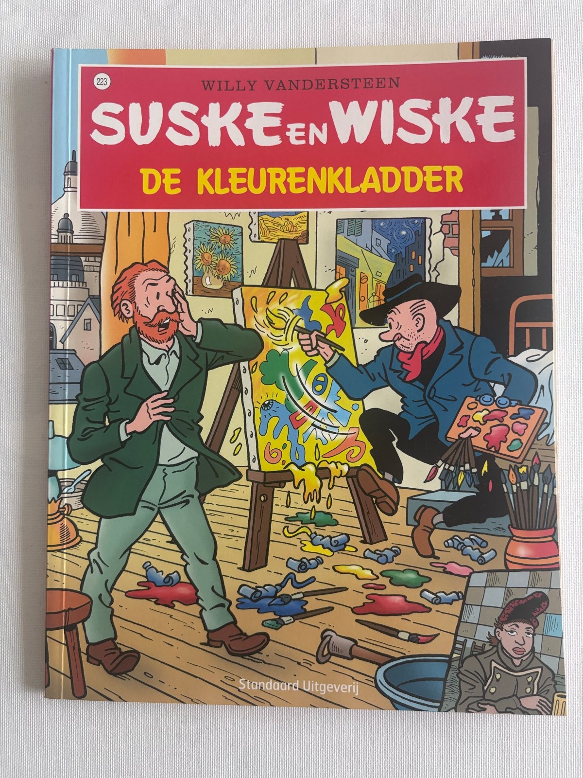 Suske en Wiske - De Kleurenkladder (nr. 223), Eén stripboek, Ophalen of Verzenden, Zo goed als nieuw