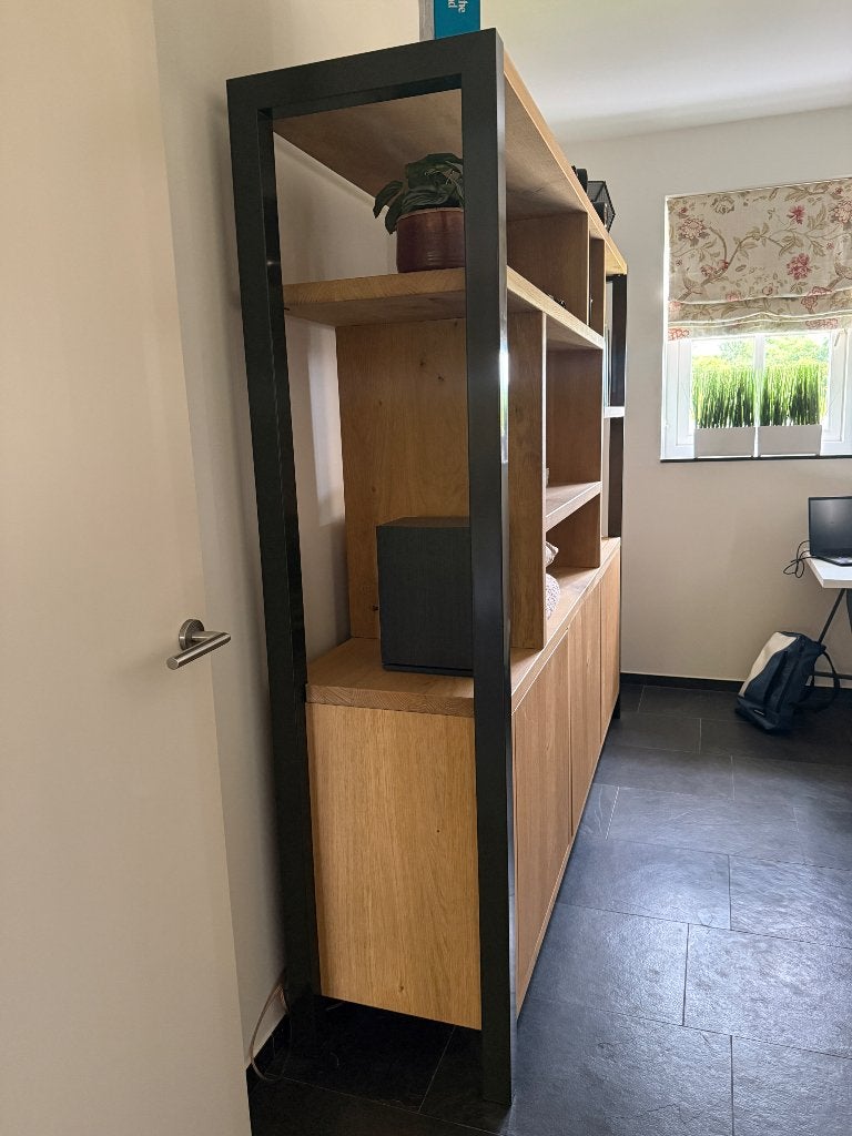 open kast met platenspeler vak, Ophalen, Zo goed als nieuw