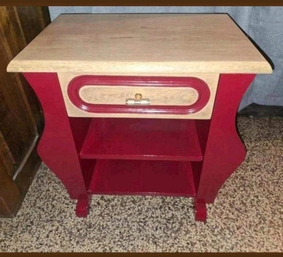 Nieuw gepimpte krantenbak of bijzettafel, Ophalen, Nieuw