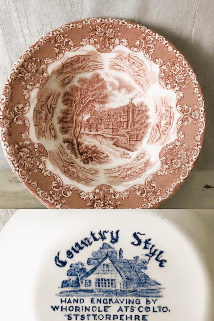 Sierbord “The Talbot” – W.H. Grindley & Co. Ltd., Ophalen of Verzenden