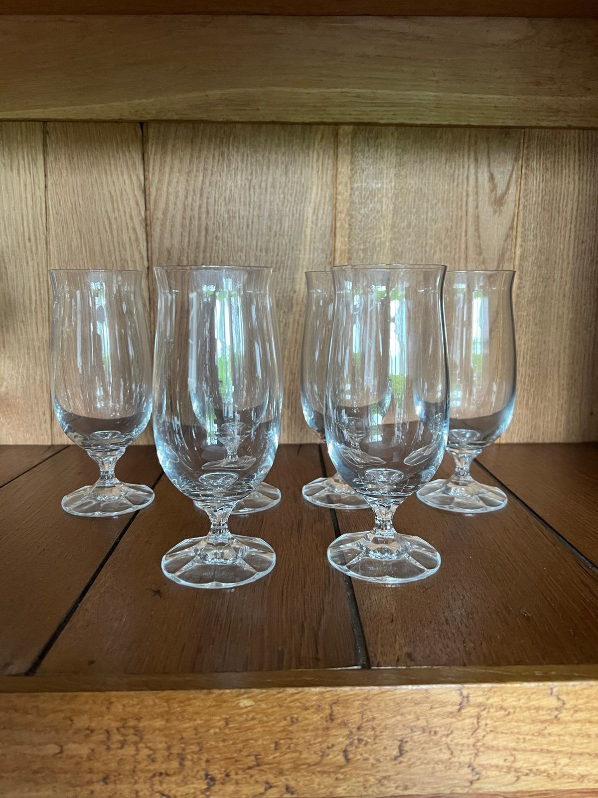 WMF Crisal Diana bierglazen., Ophalen of Verzenden, Zo goed als nieuw, Bierglas