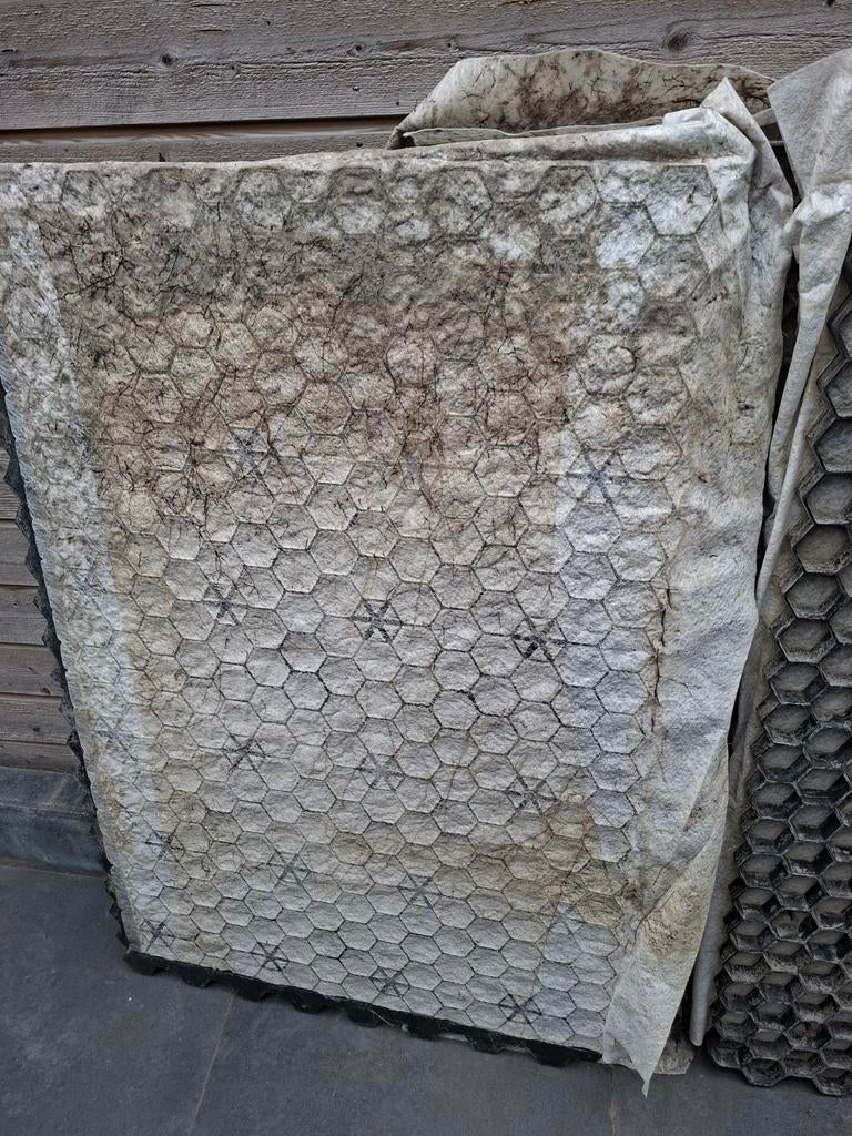 Honingraad matten met worteldoek, Ophalen of Verzenden