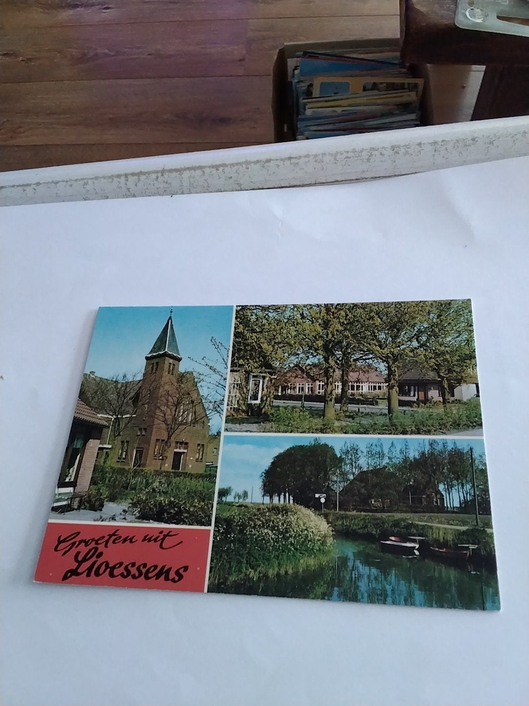 Ansichtkaart Groeten uit Lioessens - Gelopen, Verzamelen, Ophalen of Verzenden, 1960 tot 1980, Gelopen