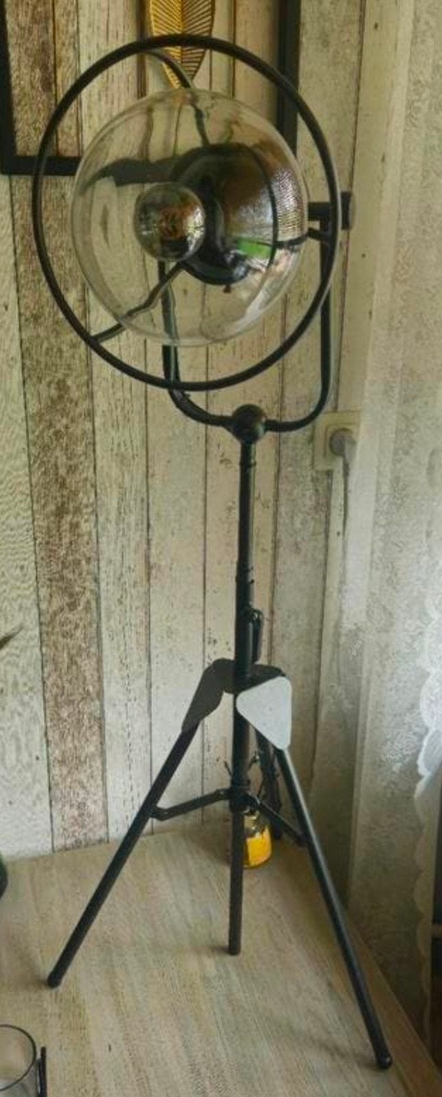 industriele staande lamp, Ophalen, Zo goed als nieuw, Metaal, 150 tot 200 cm