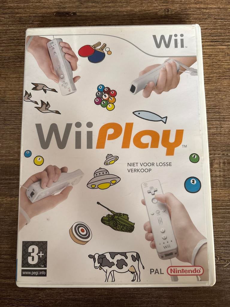 Wii Play voor Nintendo Wii - Inclusief 9 minigames, Overige genres, 2 spelers, Eén computer, Ophalen of Verzenden