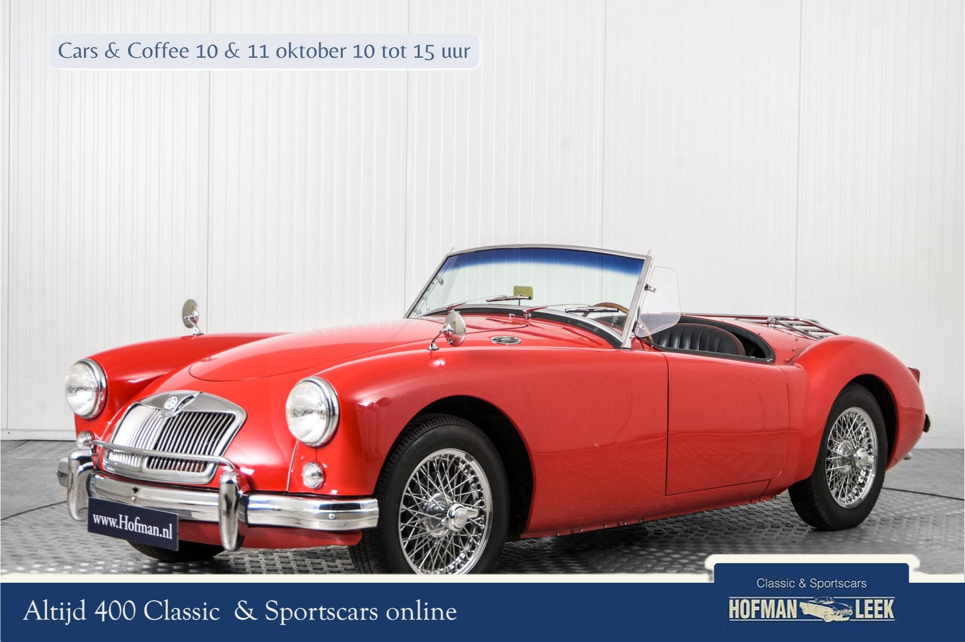 MG A 1500 (bj 1959), Auto's, Gebruikt, Cabriolet, Bedrijf, Handgeschakeld