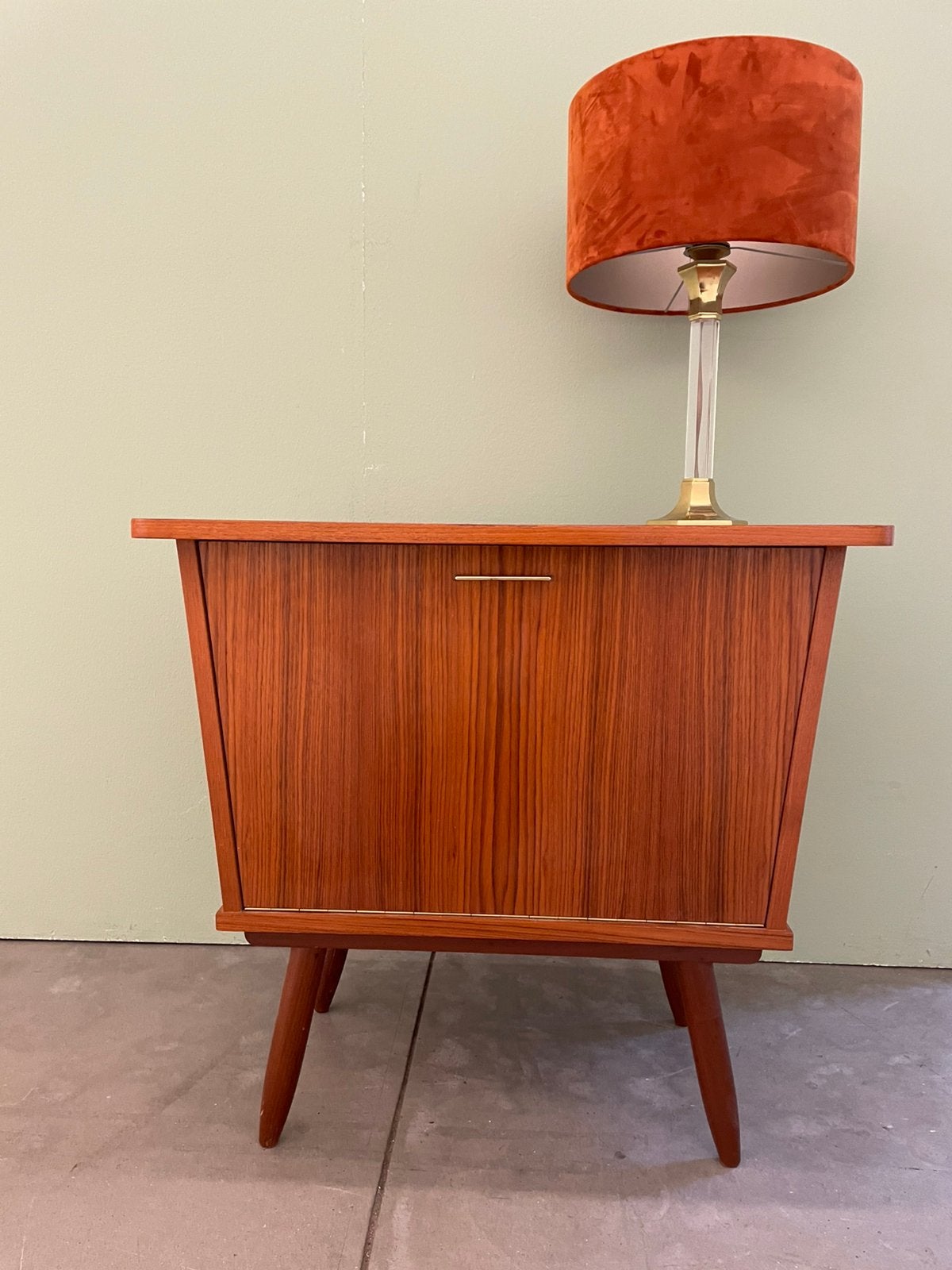 Platenspeler kastje vintage jaren 50 60, Ophalen, ., 2de hands, Zo goed als nieuw