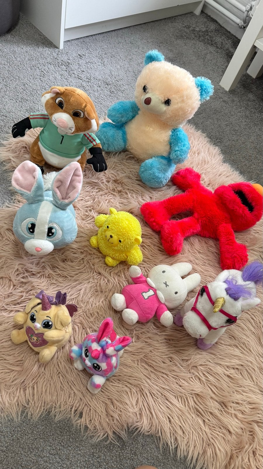 Diverse Knuffels - Elmo, Nijntje, Eenhoorn en meer!, Gebruikt, Overige merken, Overige karakters, Overige typen
