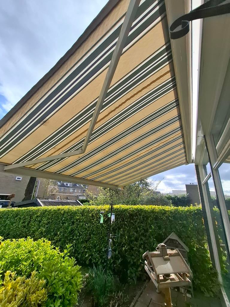 Zonneschermen, Tuin en Terras, Ophalen, Gebruikt, Elektrisch, 150 tot 300 cm