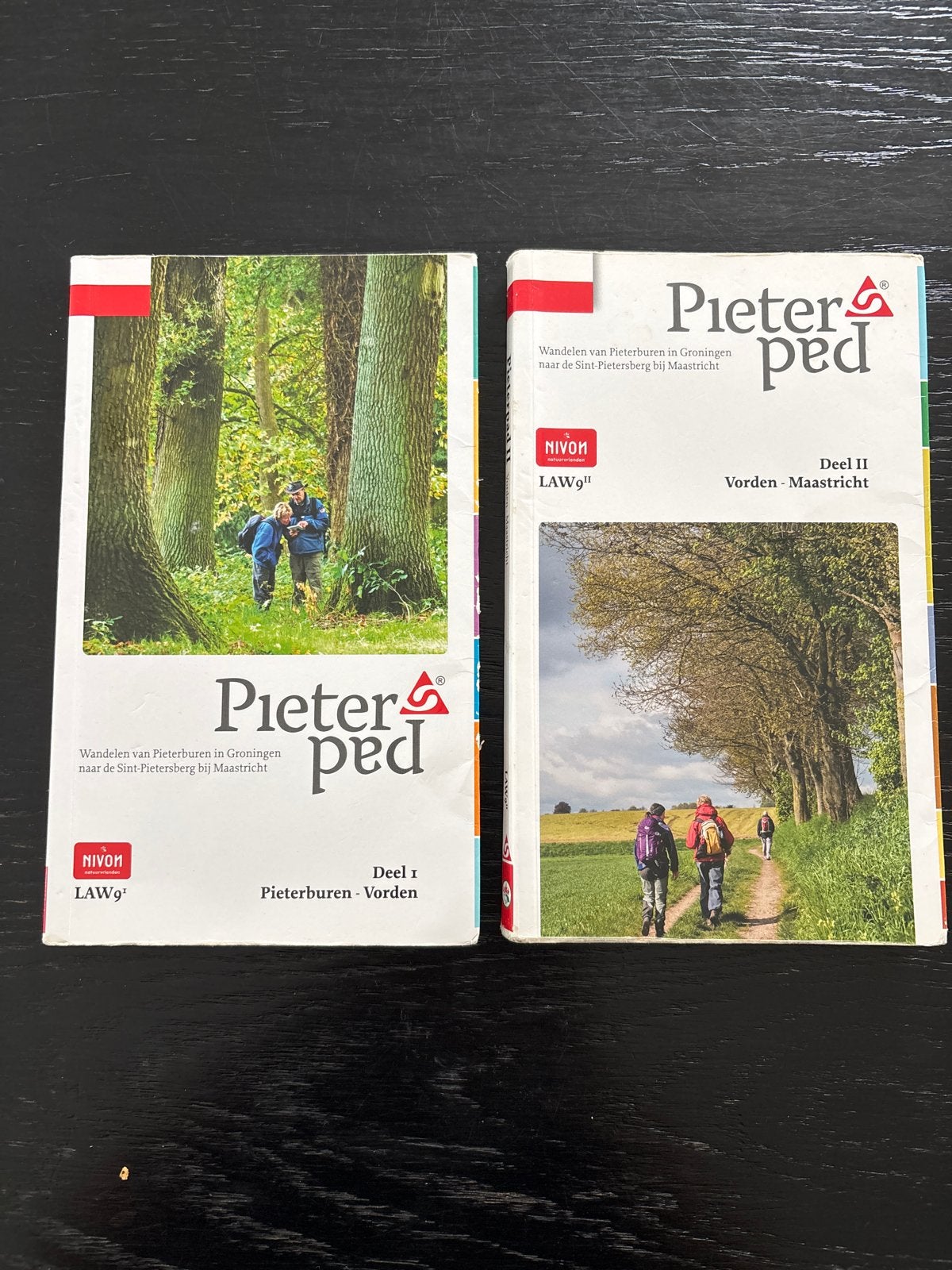 Pieterpad Wandelgids Deel I & II (NIVON LAW 9), Fiets- of Wandelgids, Ophalen of Verzenden, Benelux, Gelezen