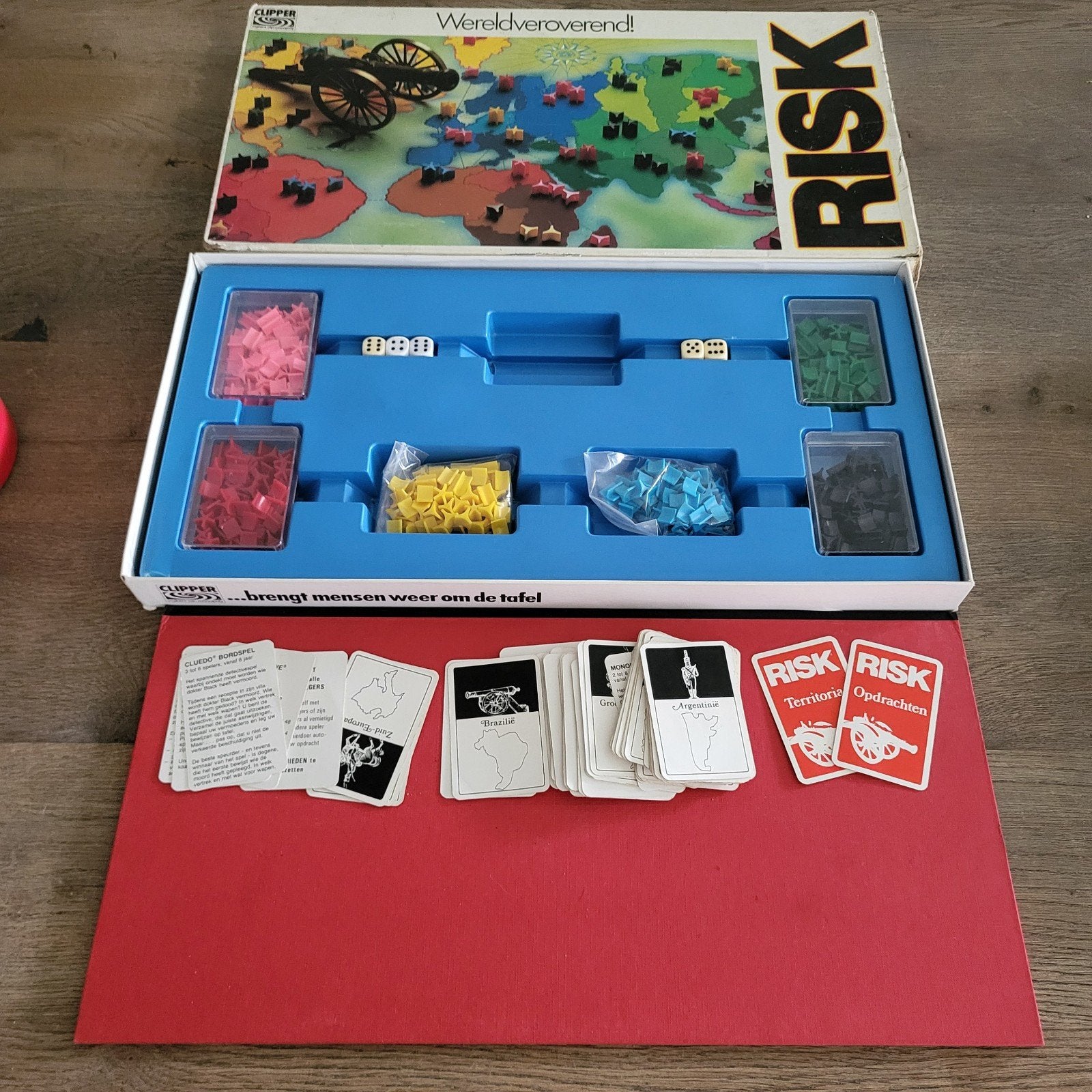 compleet risk spel, Hobby en Vrije tijd, Gezelschapsspellen | Bordspellen, Ophalen of Verzenden
