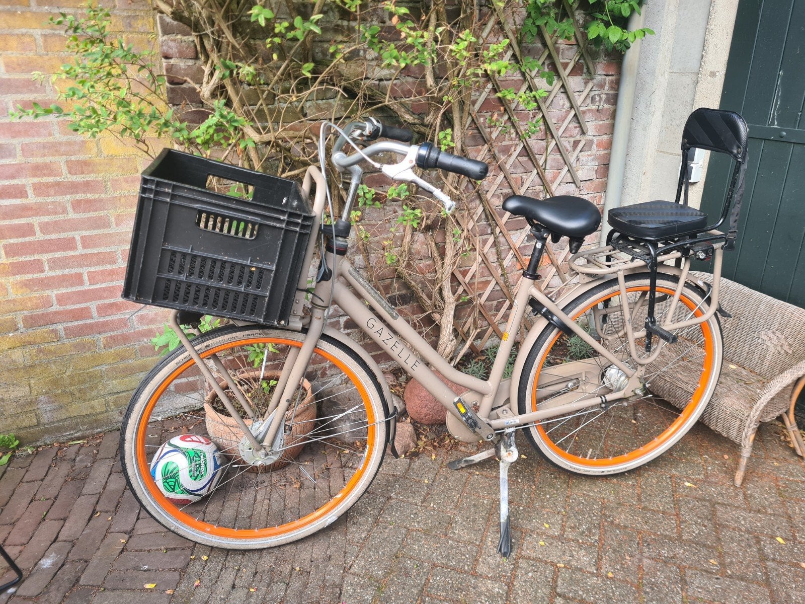 Gazelle damesfiets, Ophalen, Gebruikt, Gazelle, Versnellingen