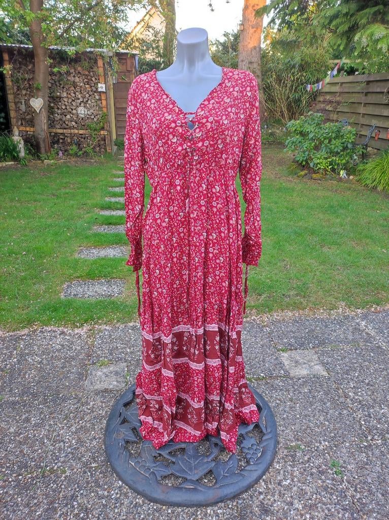Viscose Maxi Jurk maat 44, Maat 42/44 (L), Nieuw, Ophalen of Verzenden, Shein