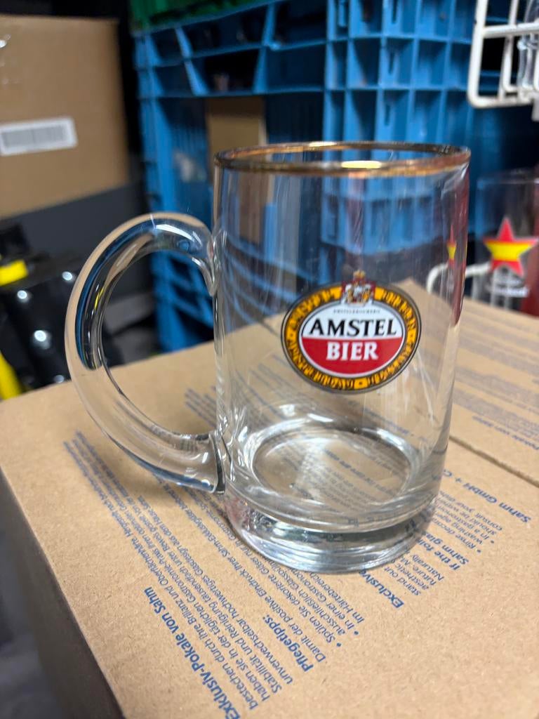 Amstel pulletje van glas, Ophalen, Zo goed als nieuw, Bierglas