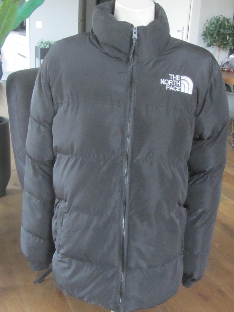 THE NORTH FACE korte gewatteerde jas maat XS, Zwart, Ophalen of Verzenden, Zo goed als nieuw, The North Face