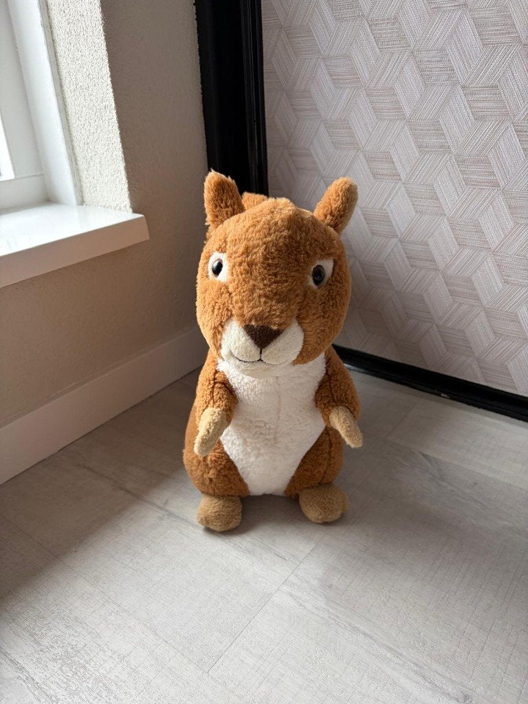 Als nieuw! Prachtige knuffel Eefje Eekhoorn +/- 40 cm!, Overige merken, Overige karakters, Overige typen, Ophalen of Verzenden