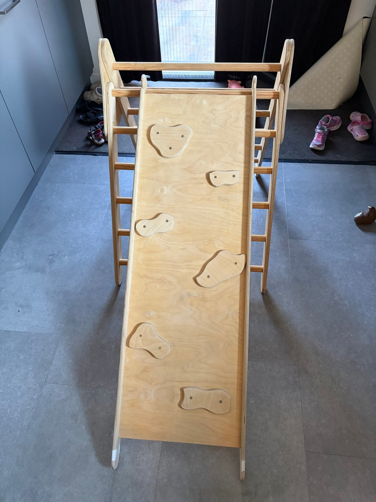 Montessori klim glijbaan - inklapbaar en makkelijk op te ber, Kinderen en Baby's, Speelgoed | Buiten | Speeltoestellen, Ophalen