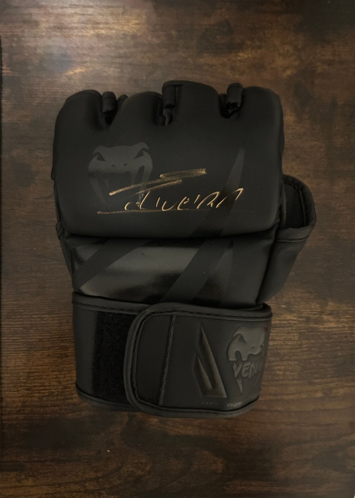 Charles Oliveira – Gesigneerde Handschoen, Ophalen, Zo goed als nieuw, Overige
