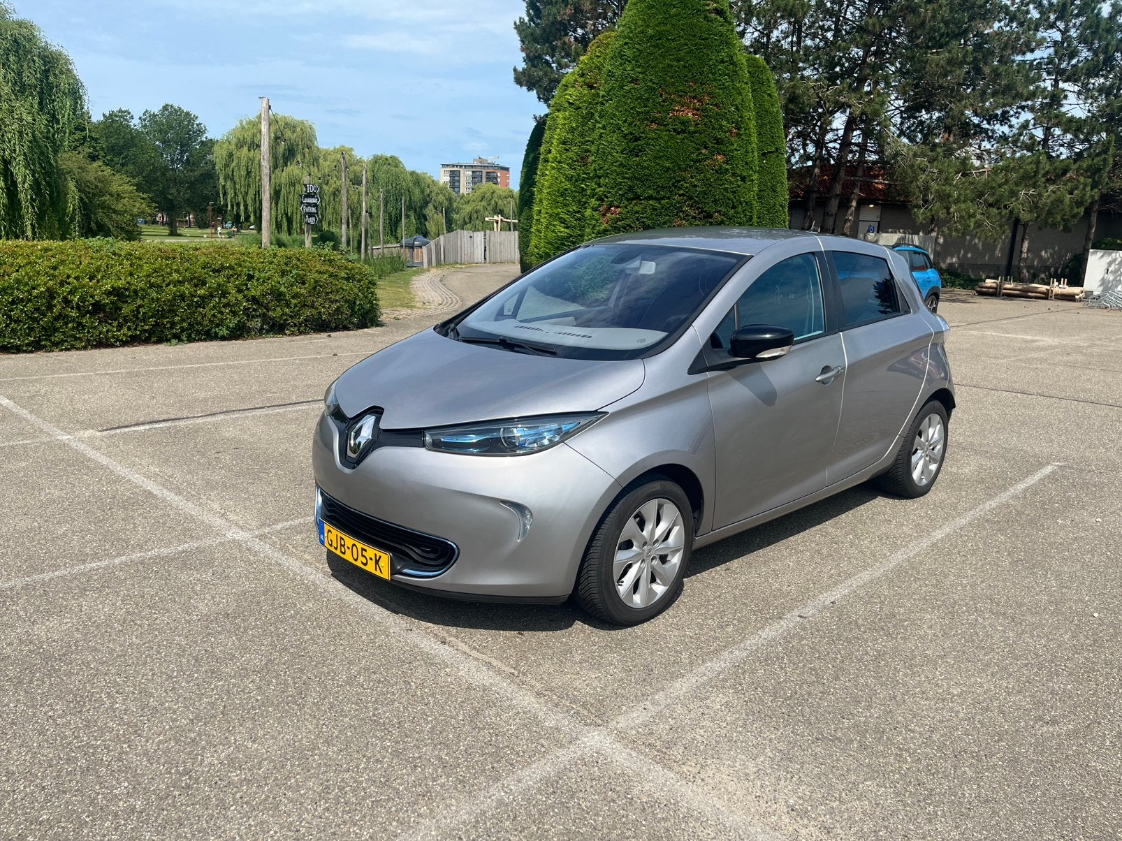 Renault ZOE E 2013 Grijs koop accu, prima auto, lage prijs, Auto's, 58 pk, 31 min, Elektrisch, Particulier