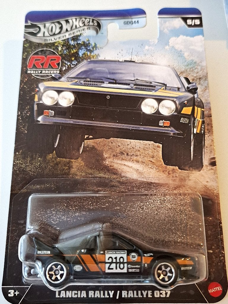 Hot Wheels Lancia Rally 037 Silver serie Rally Racers, Chase, Ophalen, Nieuw, Auto