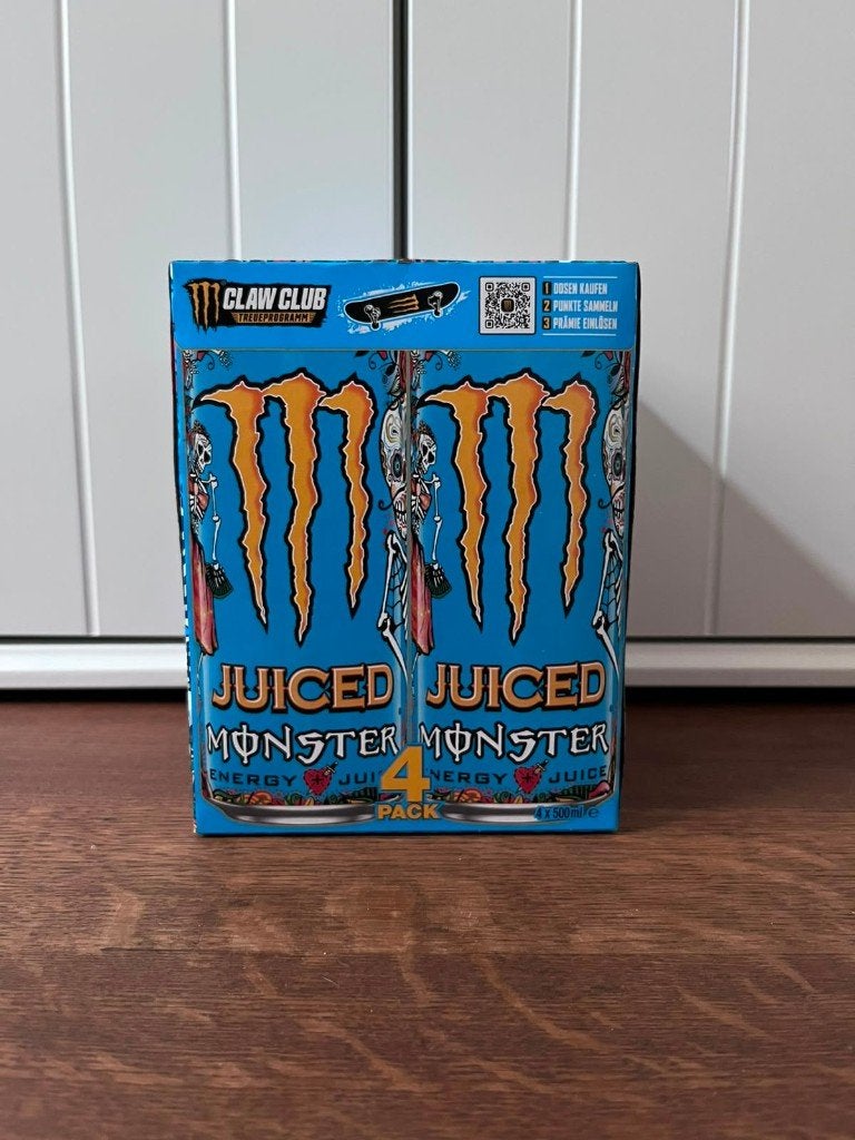 4 Packs Monster Energy Discontinued, Ophalen of Verzenden, Nieuw, Overige, Overige merken