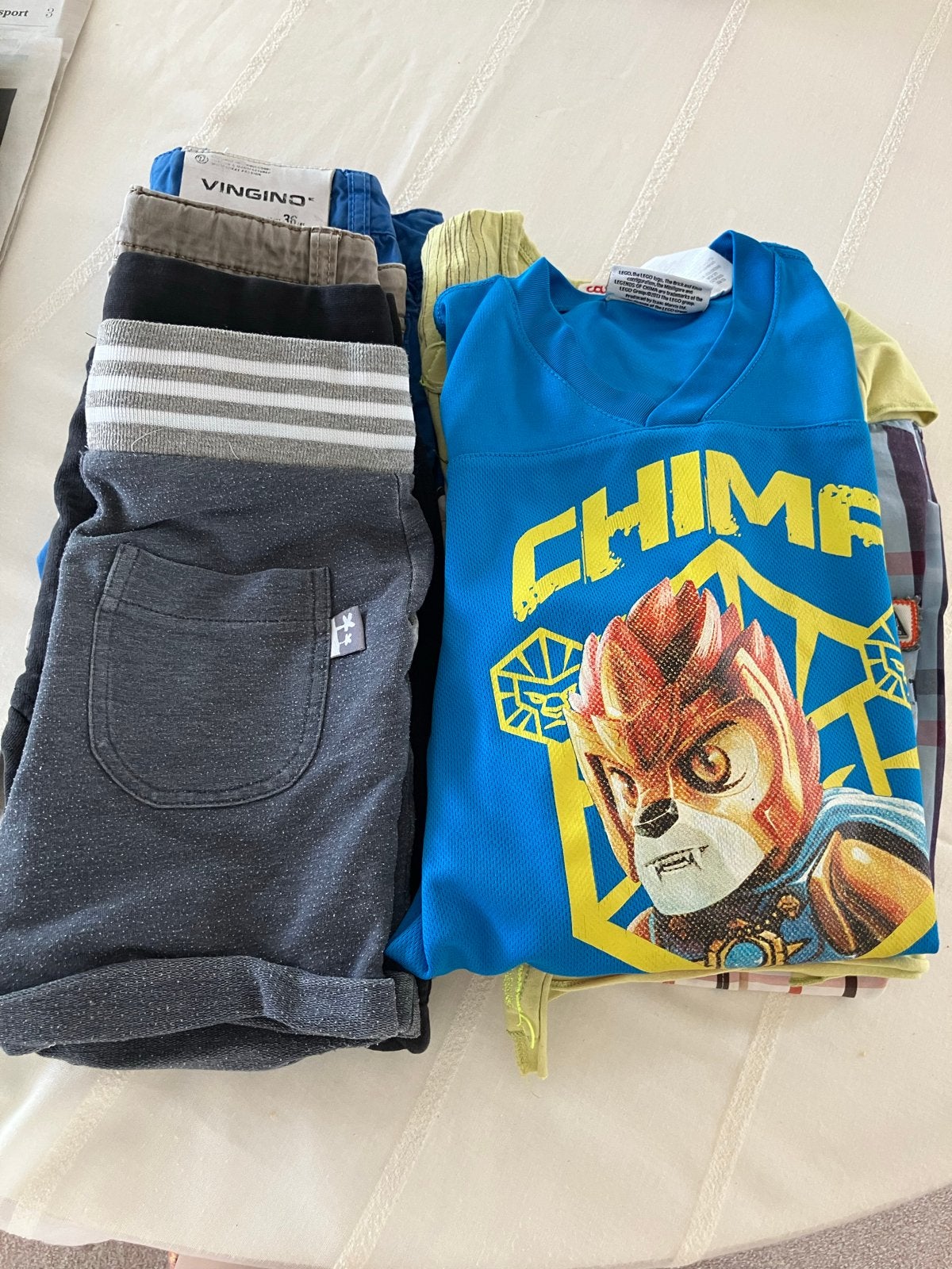 Merkkledibg pakket.: shirts, shorts en blousjes, Ophalen of Verzenden, Gebruikt