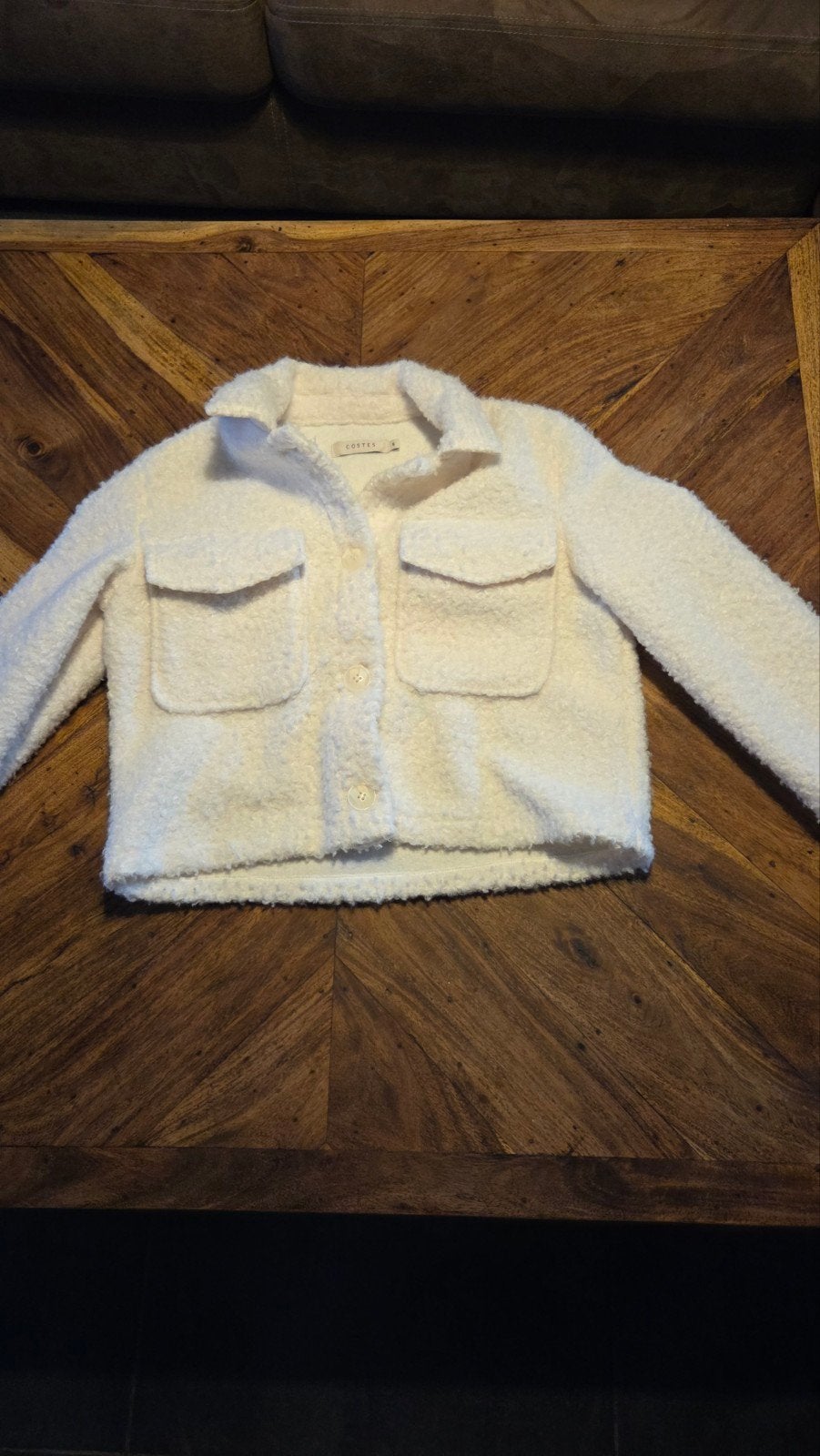 Heerlijk zacht Costes jasje met fijne zakken, maat S, Kleding | Dames, Ophalen, Zo goed als nieuw, Maat 36 (S), Wit