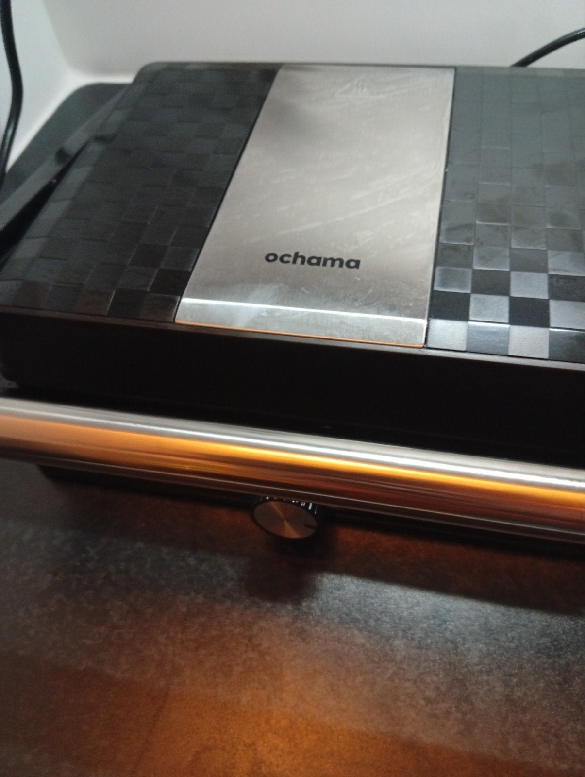Ochama Grill - Steak Grill, Sandwichmaker, Panini Grill, Ophalen, Vaatwasmachinebestendig, Zo goed als nieuw, Tafelgrill