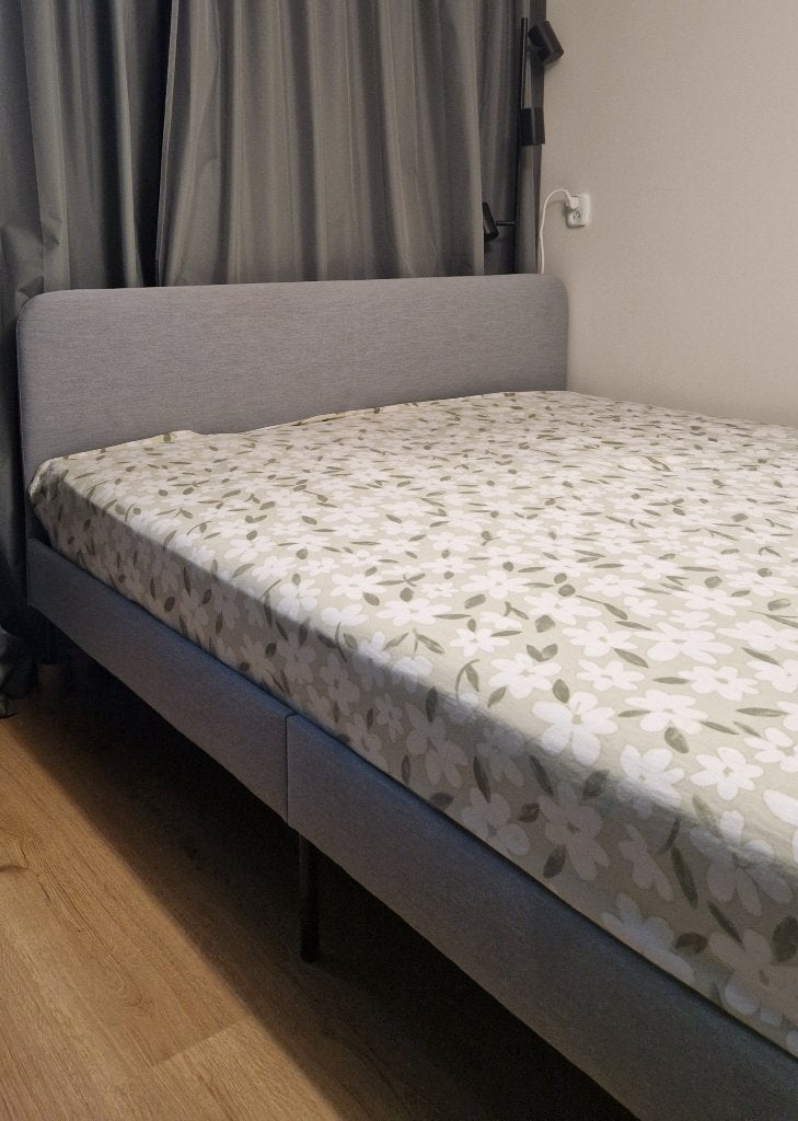 Bed frame 160x200 + bedlades, Ophalen, Gebruikt, Tweepersoons, 200 cm
