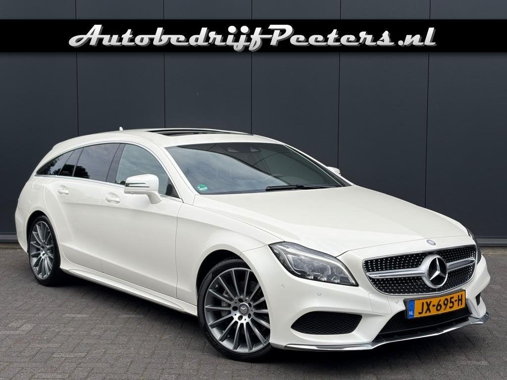 Mercedes-benz CLS-KLASSE SB 400 4M AMG Line S.dak Camera Com, Auto's, Mercedes-Benz, Automaat, Gebruikt, Euro 6, USB