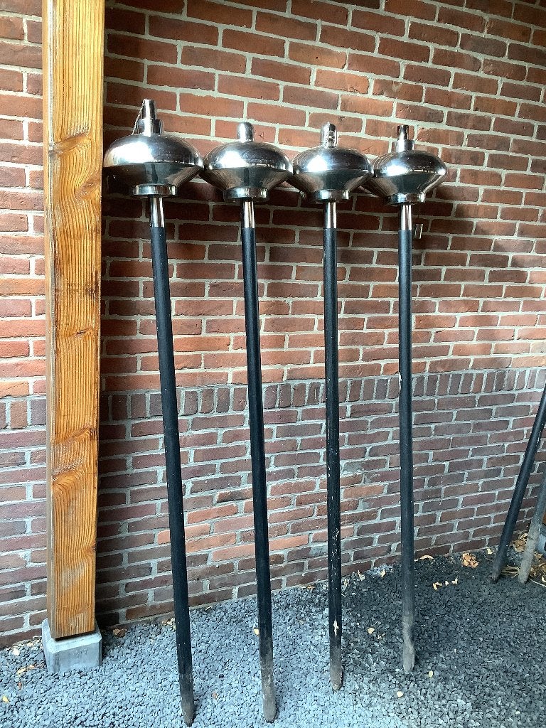 Design tuinfakkels 4x, Ophalen, Gebruikt