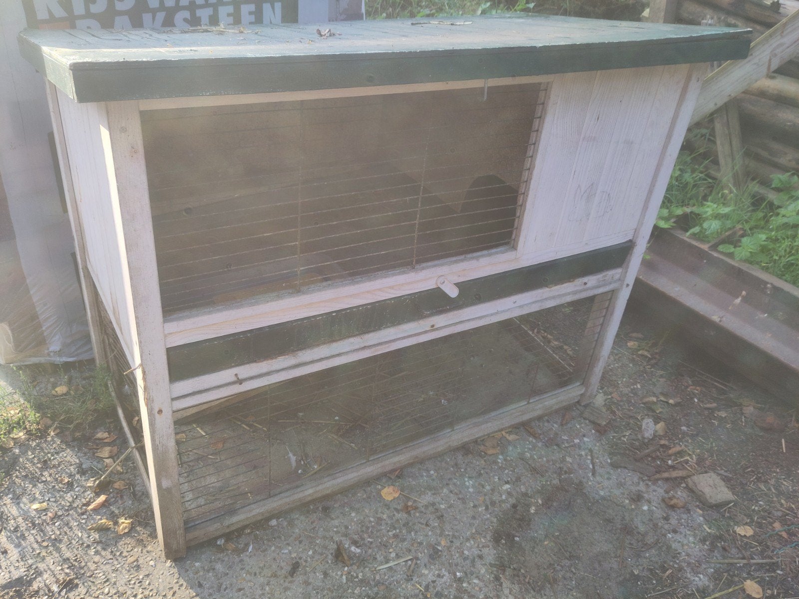 gratis konijnenhok in prima staat, Ophalen, 90 cm of meer, Hok, 110 cm of meer