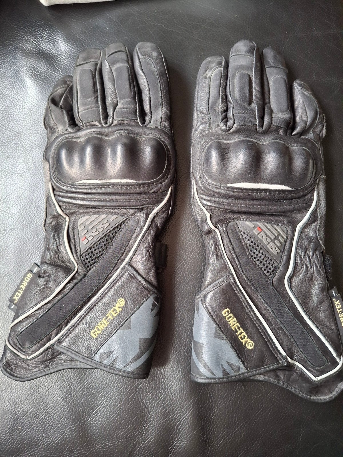 IXS Goretex motorhandschoenen maat L/10, Ophalen, Tweedehands, Handschoenen