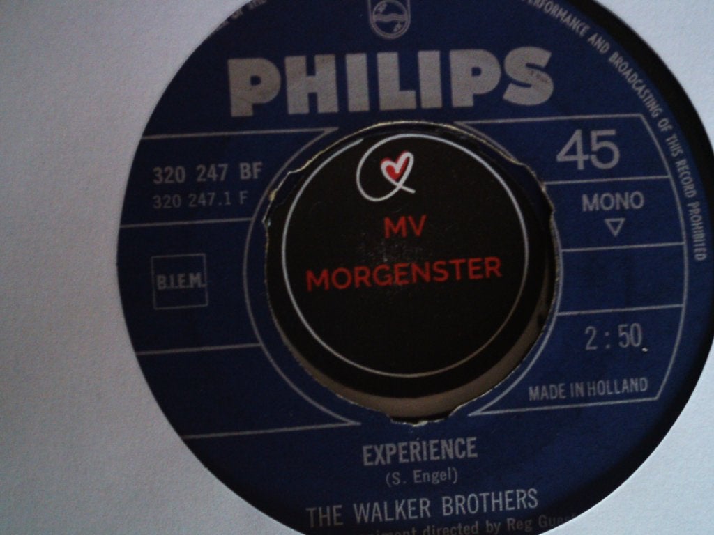 the walker brothers - experience 18jul, 7 inch, Ophalen of Verzenden, Zo goed als nieuw, Pop