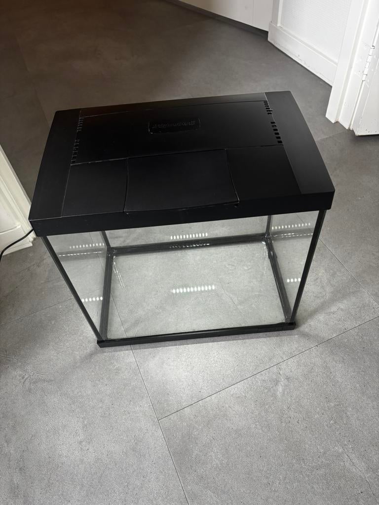 Aquarium 20L, Dieren en Toebehoren, Ophalen, Zo goed als nieuw, Superfish, Inclusief deksel