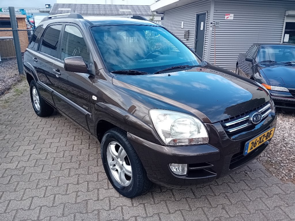 Kia Sportage 2.7 4WD AUT BJ2007 LPG G3!! LEER TREKHAAK, Auto's, Kia, Bedrijf, Te koop, Sportage, 4x4, ABS, Airbags, Airconditioning
