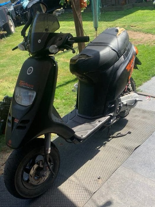 Tph / typhoon 125 zonder blok (duits) met eerlijke nummers, Ophalen, Frame, Piaggio