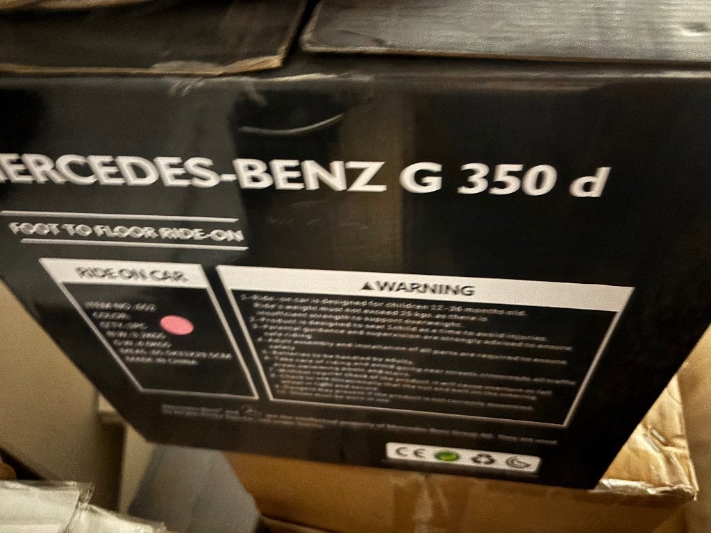Loopfiets Mercedes benzine g350d, Ophalen, Nieuw, Loopfiets