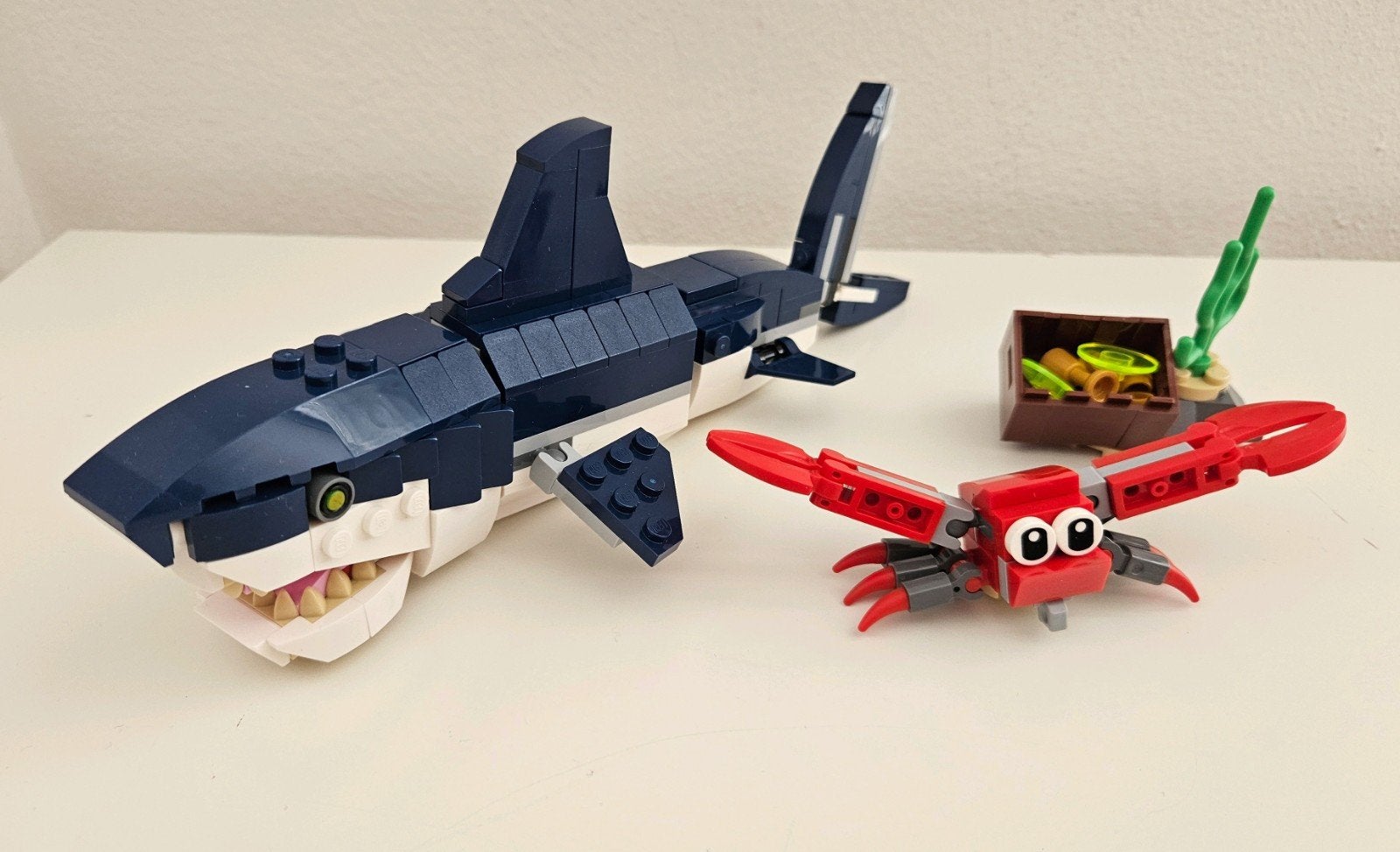 LEGO Creator 31088 Haai 3-in-1 set, Ophalen of Verzenden, Zo goed als nieuw, Compleet, Lego