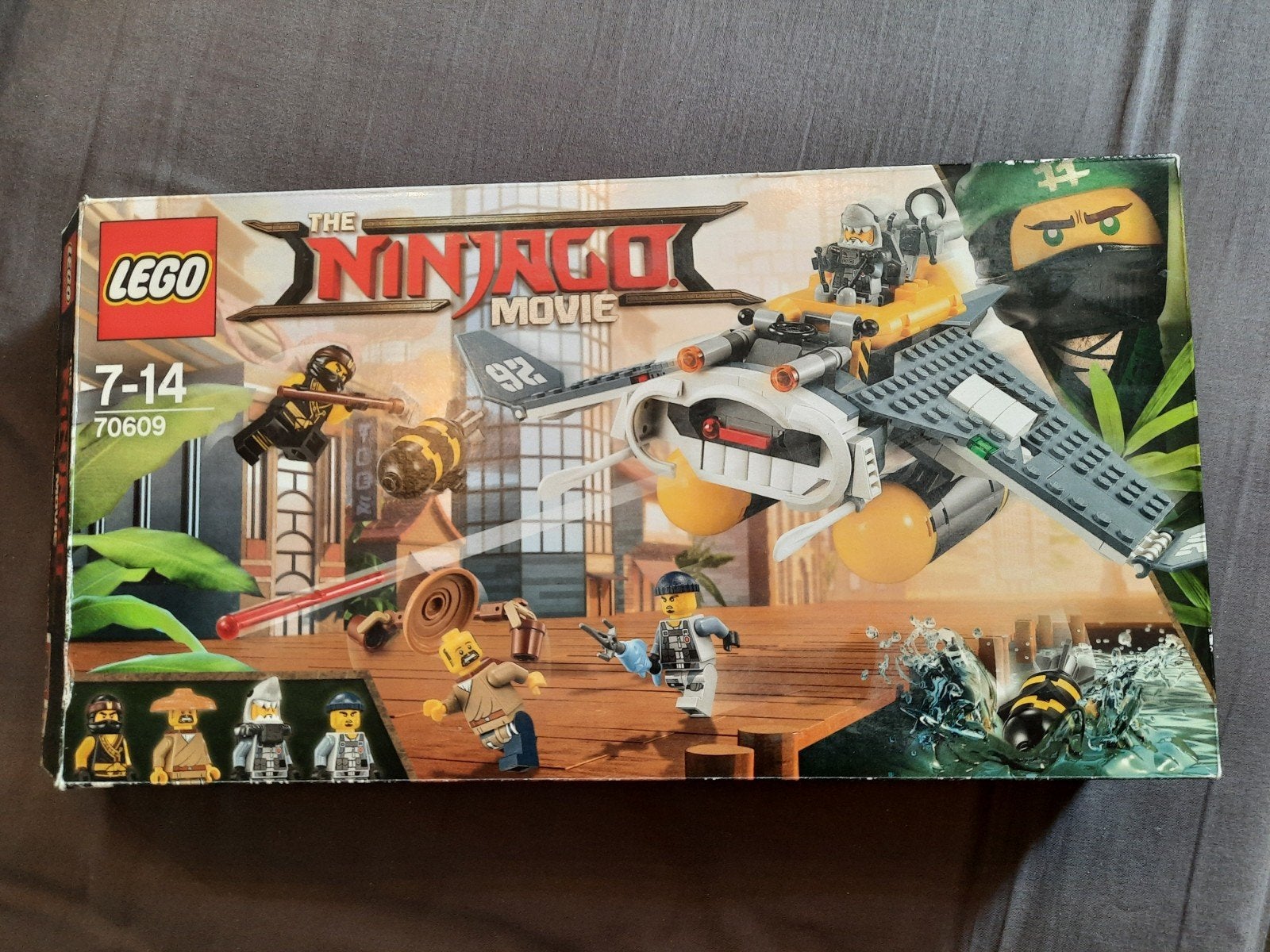 Lego Ninjago 70609 bommenwerper, Gebruikt, Lego, Ophalen of Verzenden, Inclusief minifiguren