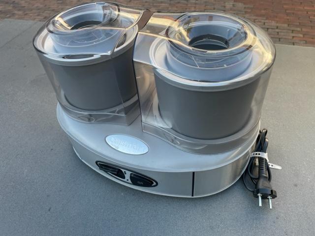 ijsmachine Cuisinart, Witgoed en Apparatuur, Verzenden, Zo goed als nieuw, Koelelement