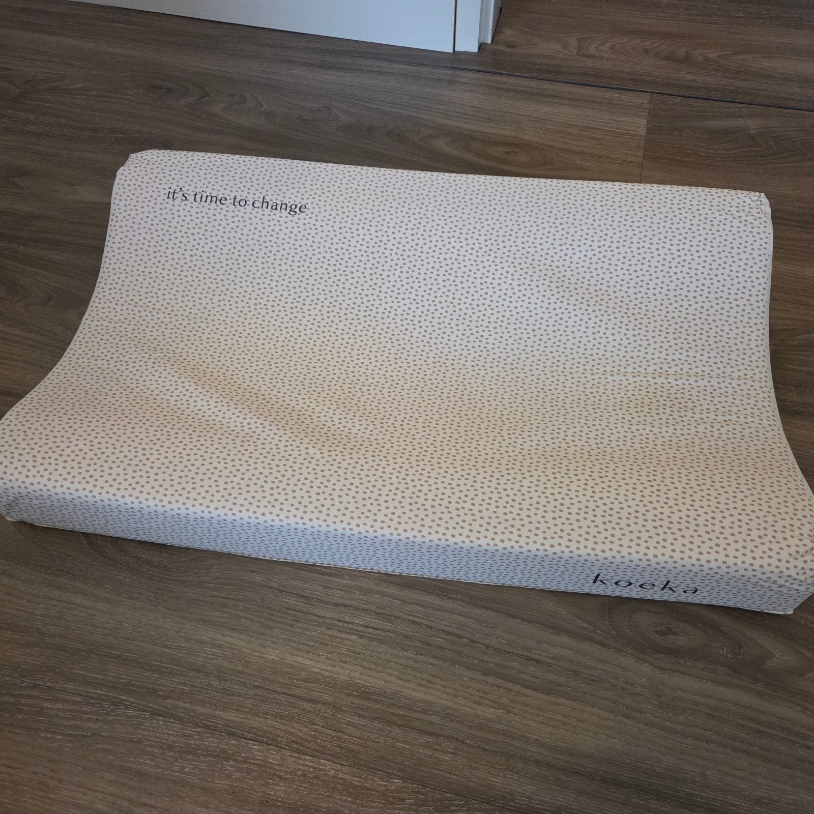 Koeka Aankleedkussen met 2 hoezen, Ophalen of Verzenden, Gebruikt, Aankleedkussen, Overige merken
