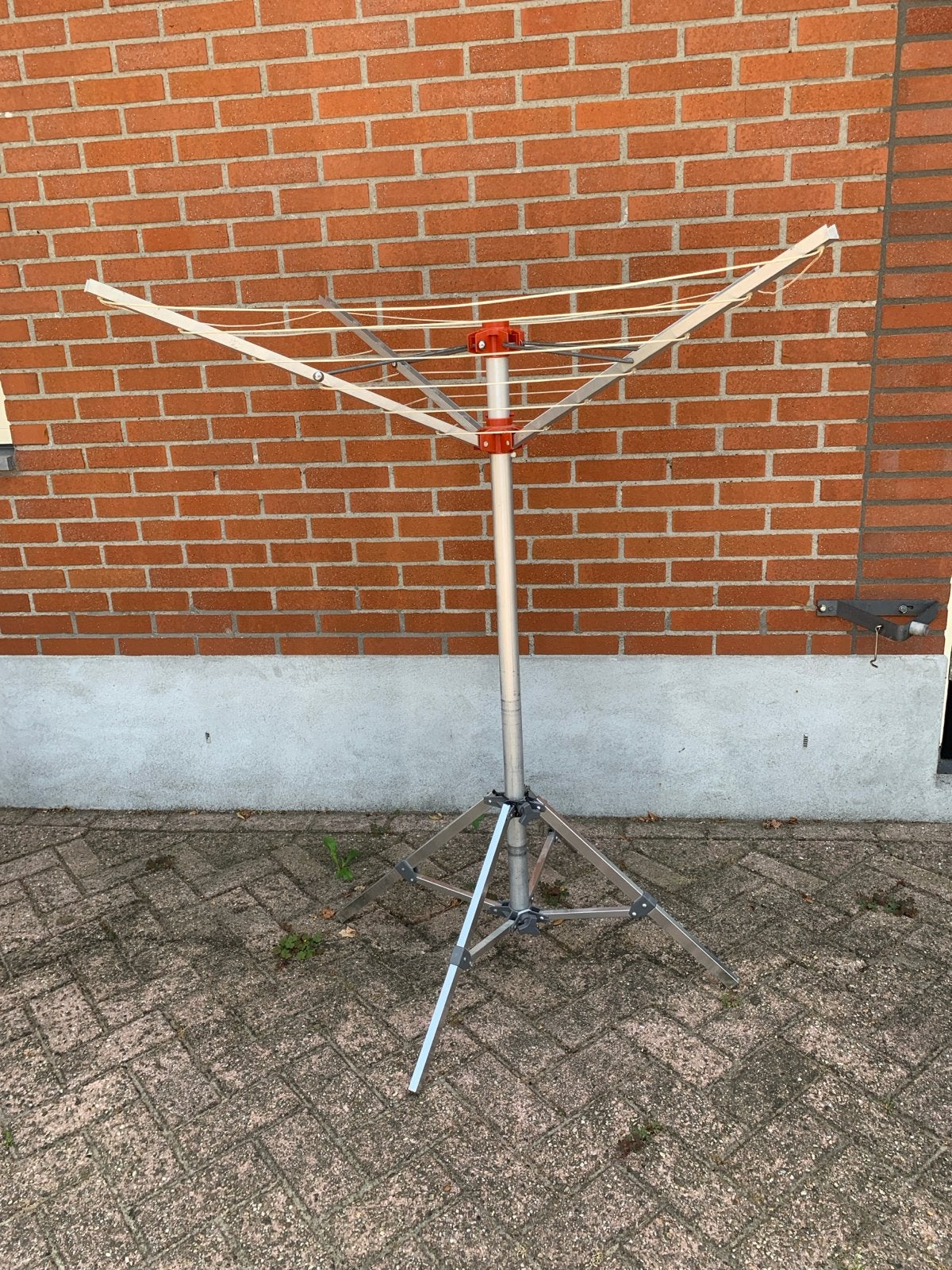 Droogmolen voor op dissel carvan, Tuin en Terras, Droogmolens en Wasrekken, Ophalen of Verzenden, Gebruikt, Droogmolen