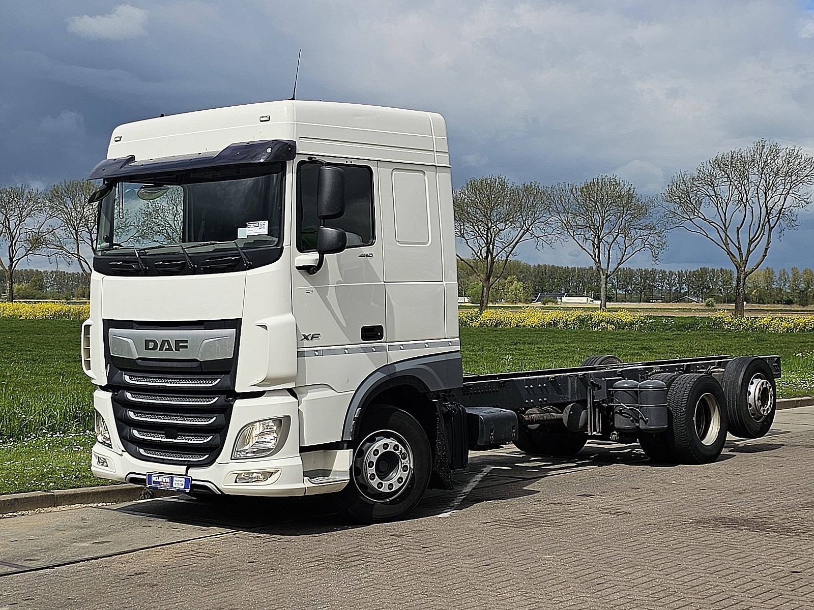 DAF XF 480 6x2*4, Auto's, Automaat, Euro 6, Stoelverwarming, Wit