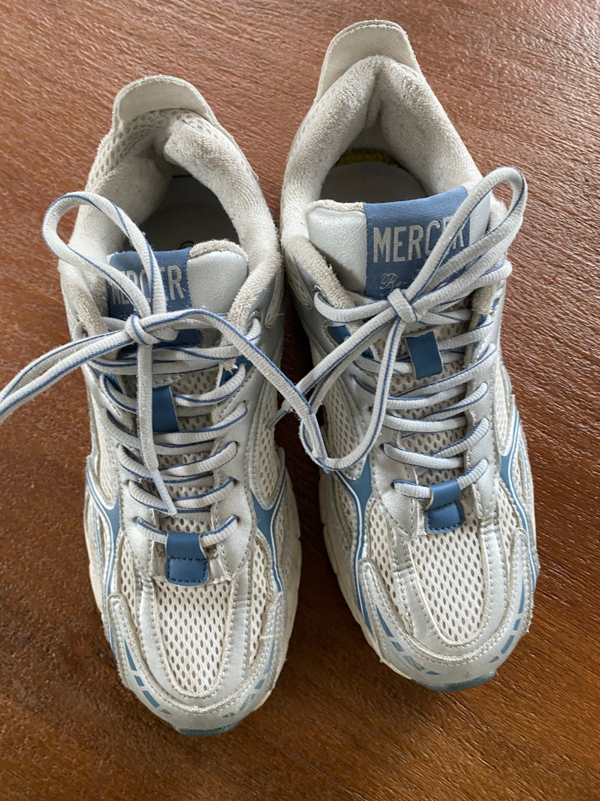 Mercer Sneaker Dames Re-run - Maat 39, Verzenden, Wit, Sneakers of Gympen, Zo goed als nieuw