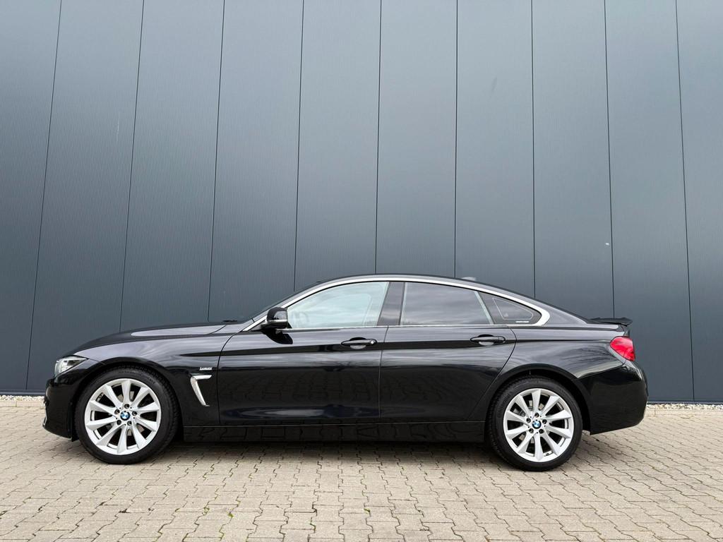 BMW 4-serie Gran Coupé 420i High Executive navigatie / Leer, Auto's, BMW, Automaat, 1998 cc, Achterwielaandrijving, Gebruikt